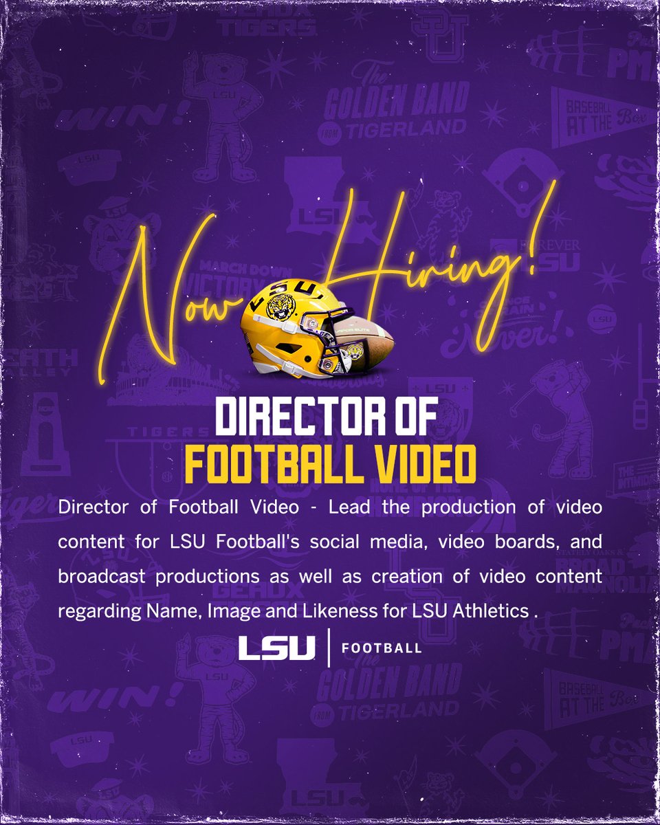 LSU Football tweet media