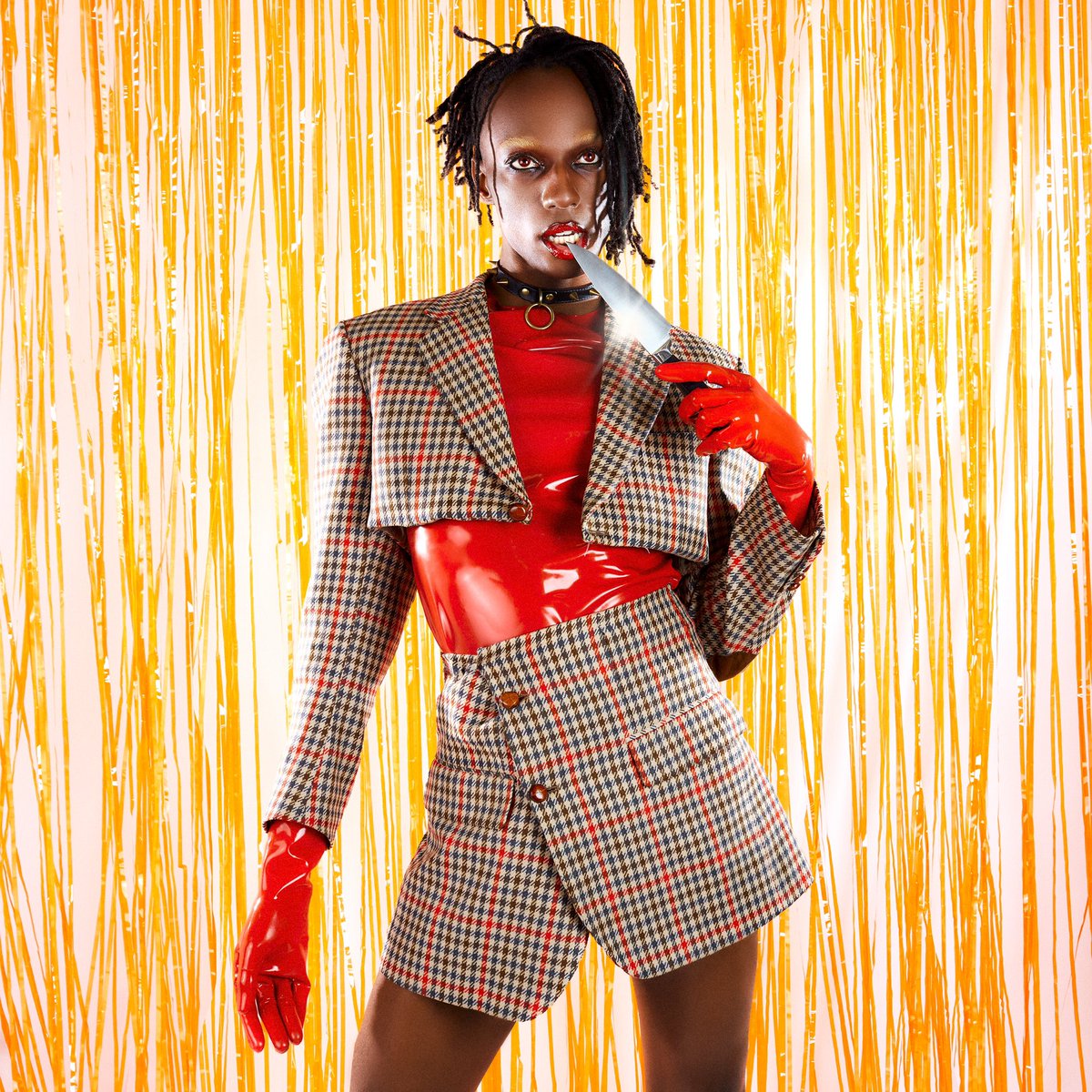 single cover for <a href="/michaelghould/">MICHAEL GHOULD</a> ‘burn in hell’ 🔪🔥

piccy by me 💞