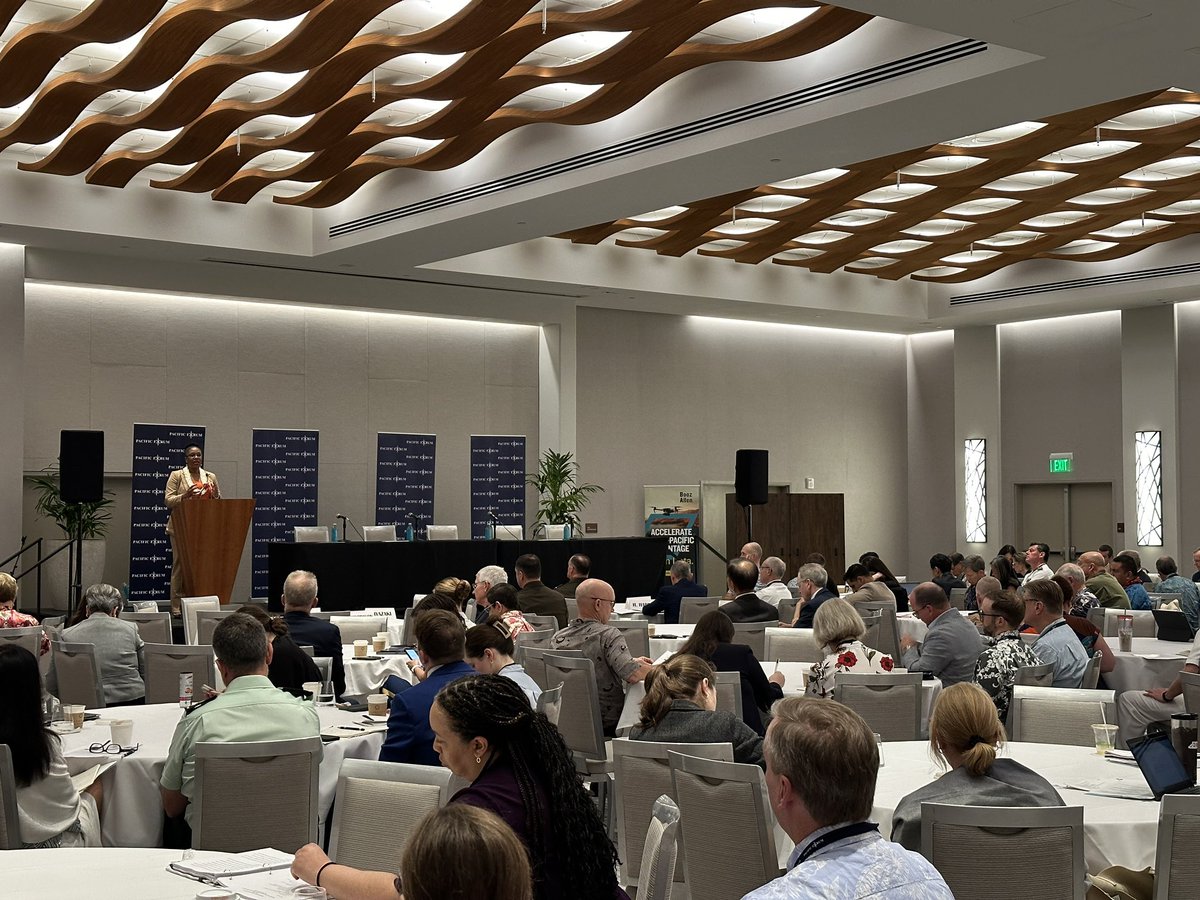 PacificForum's tweet photo. Live at #OIIP2024 Day 2 with Dr. Laura Taylor-Kale, Assistant Secretary of Defense for Industrial Base Policy, US @DeptofDefense
#PacificForum https://t.co/llhyvzT0x6