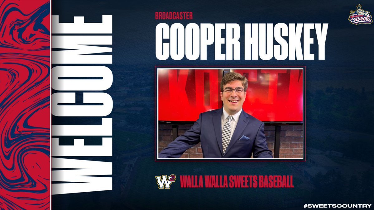 WWSweets's tweet image. The Sweets are bringing on a broadcaster with a plethora of experience at many different levels for 2024. Please help us in welcoming Cooper Huskey! Full story: buff.ly/3HgJXJn #SweetsCountry