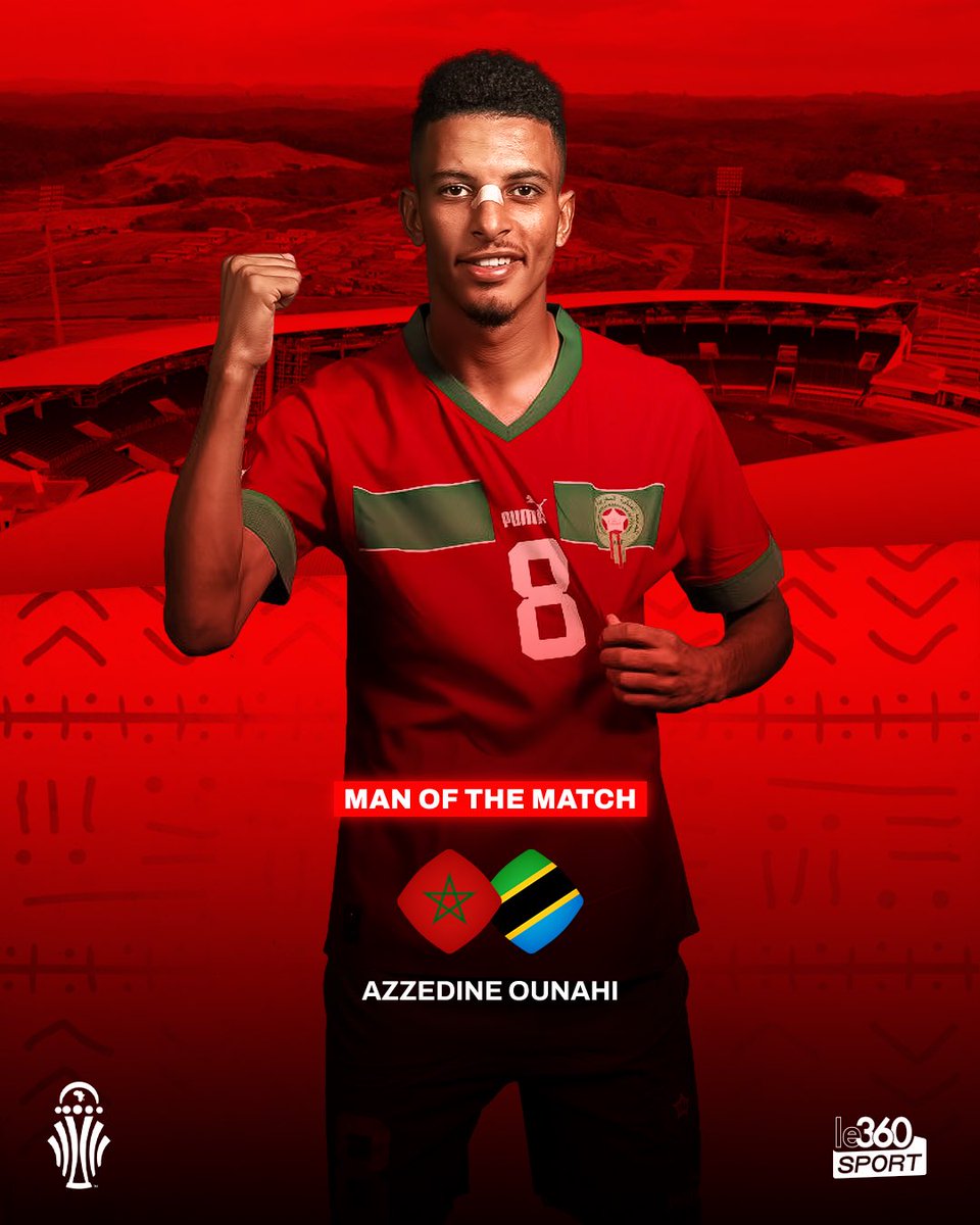 Le360fr's tweet photo. 𝗠𝗔𝗡 𝗢𝗙 𝗧𝗛𝗘 𝗠𝗔𝗧𝗖𝗛 

𝗢𝗨𝗡𝗔𝗛𝗜 🇲🇦 🔥 https://t.co/p1ywYjMpro