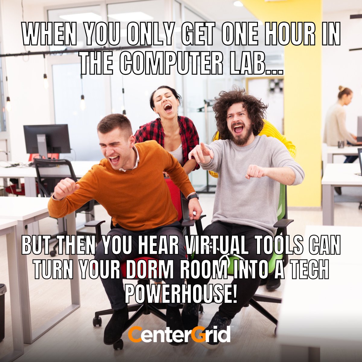 Center_Grid's tweet photo. Limited computer lab time is no match for the power of virtual educational tools. Our high-performance graphics environment can make a real difference in academic intitution's design programs. Book your Free 1hr Chat here: https://t.co/eFtQrXxXnt

#VirtualStudio #ComputingPower https://t.co/rhSaiJ4c8x