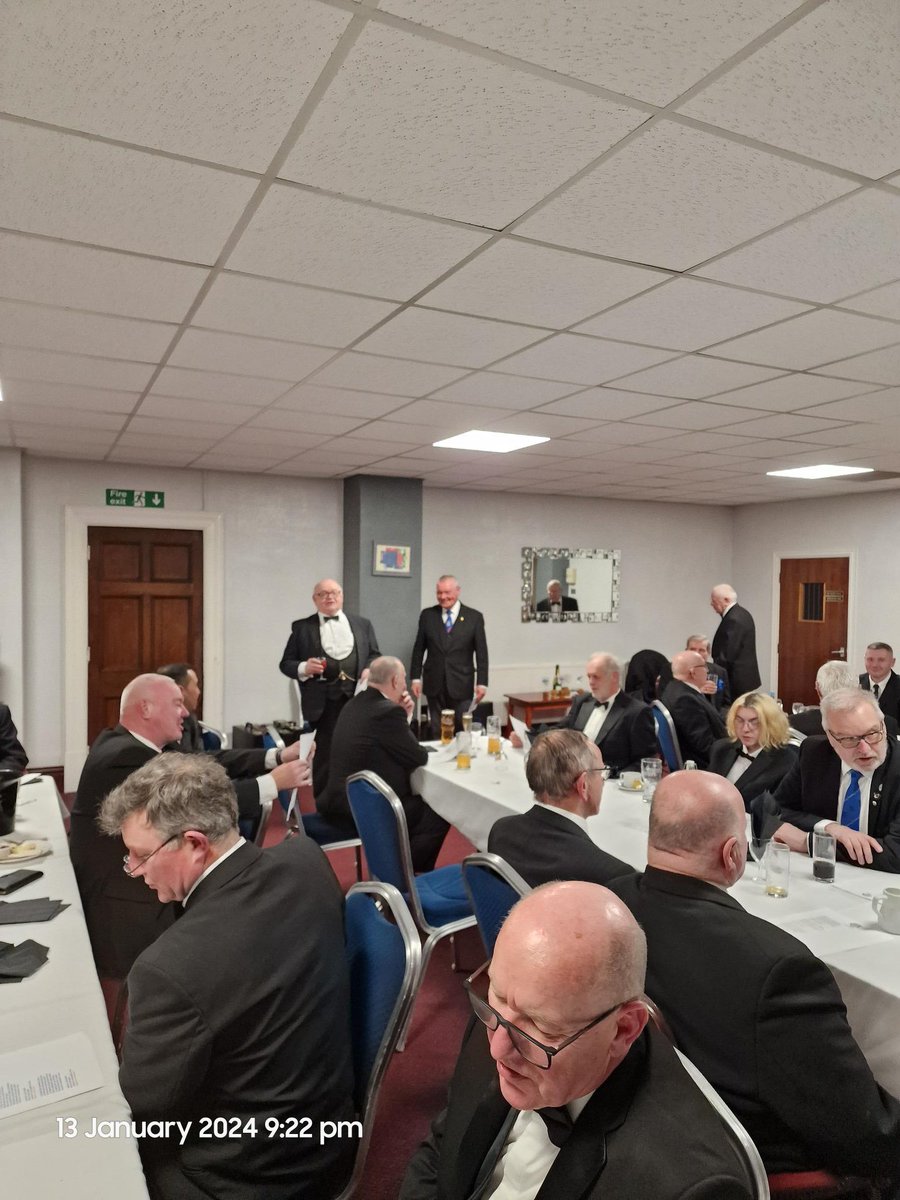7869_parnassus's tweet photo. WBro Andy Graham installed as WM on Saturday 13th January 2024. https://t.co/fx6FVLzwha