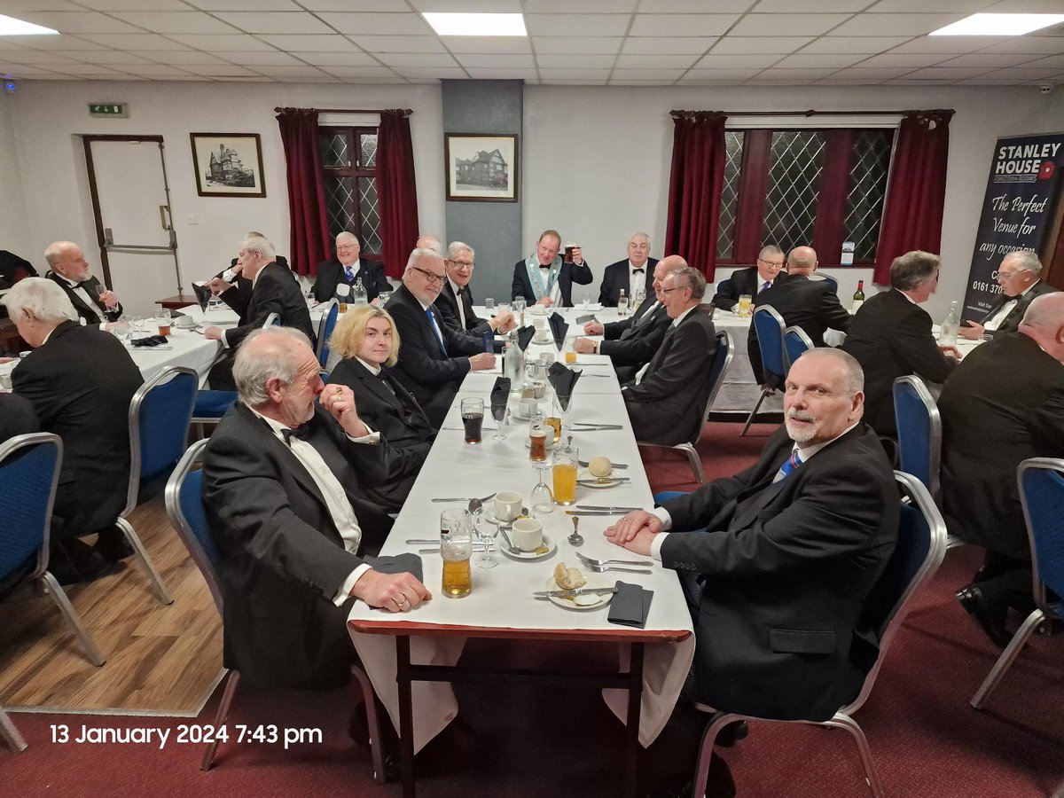 7869_parnassus's tweet photo. WBro Andy Graham installed as WM on Saturday 13th January 2024. https://t.co/fx6FVLzwha