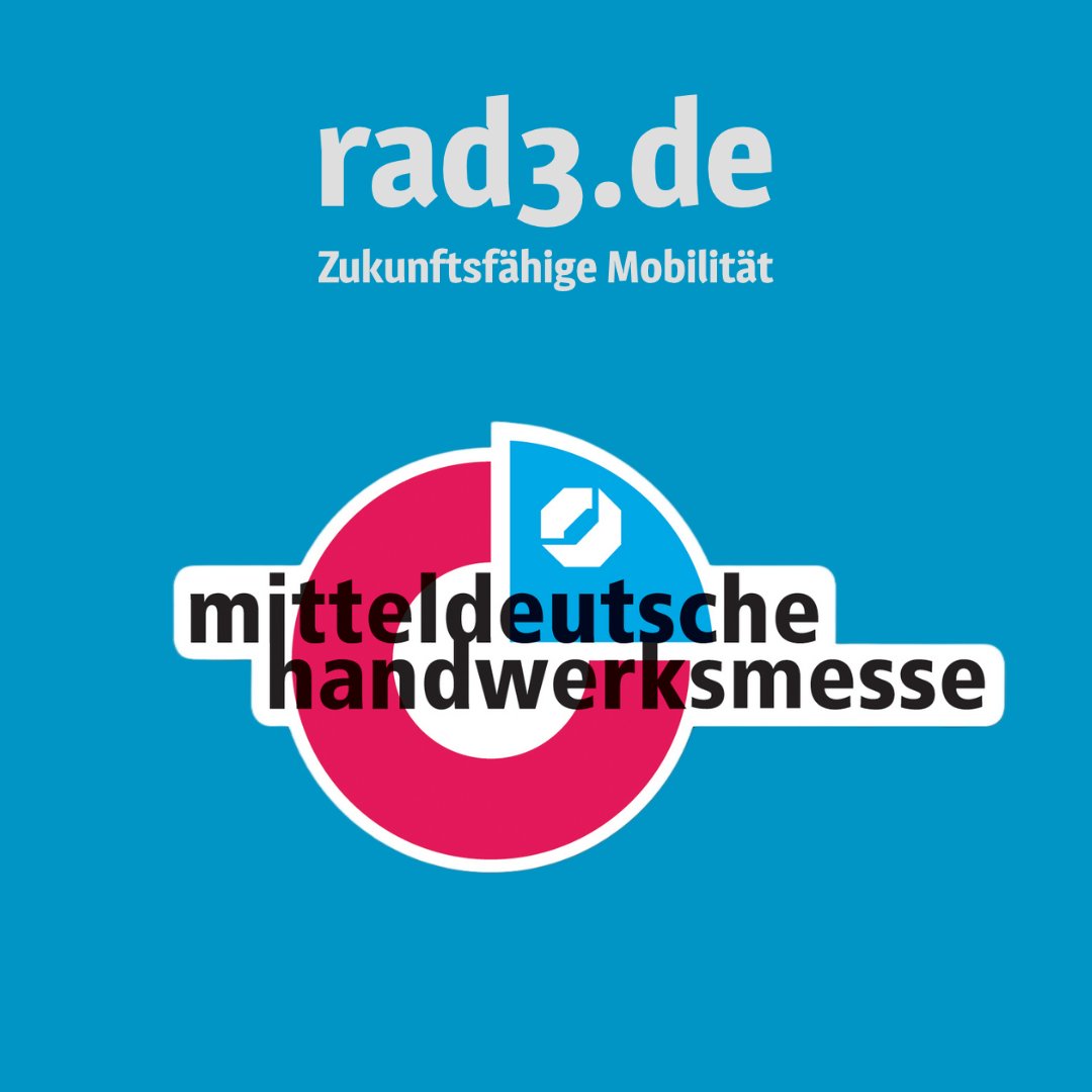 Wir laden zur #Probefahrt
rad3 auf der #handwerksmesse #hausgartenfreizeit #MesseLeipzig
.....
#Handwerk #Gewerbe #lastmile #lastmiledelivery #Nachhaltigkeit #sustainability #Fuhrpark #Management
#Förderung #Sachsen