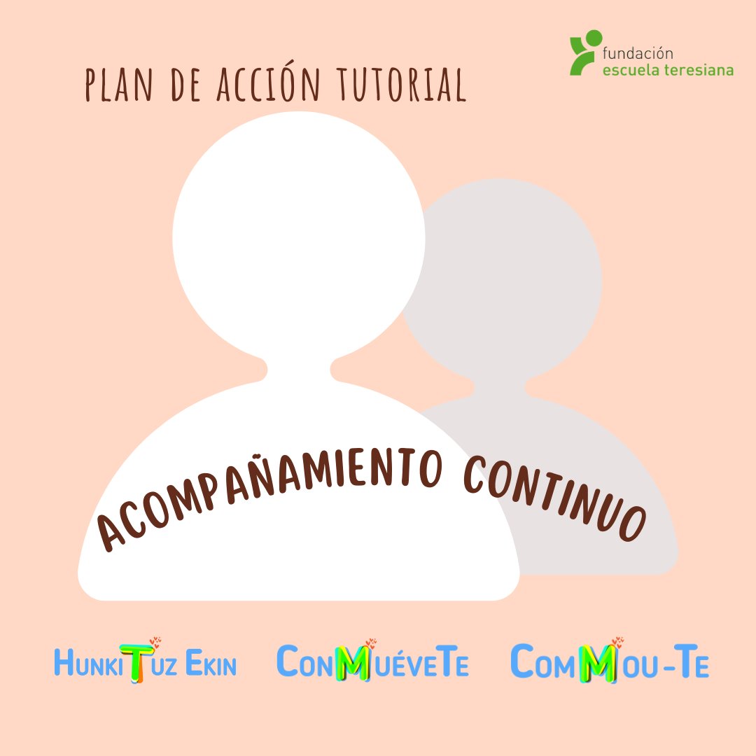 Nuestro plan de acción tutorial ofrece un acompañamiento continuo a nuestro alumnado en todos los aspectos de su vida. 
Nuestros educadores y educadoras se forman para acompañar los procesos de los chicos y chicas a lo largo de su estancia en nuestros centros.

#ConMuéveTe💕