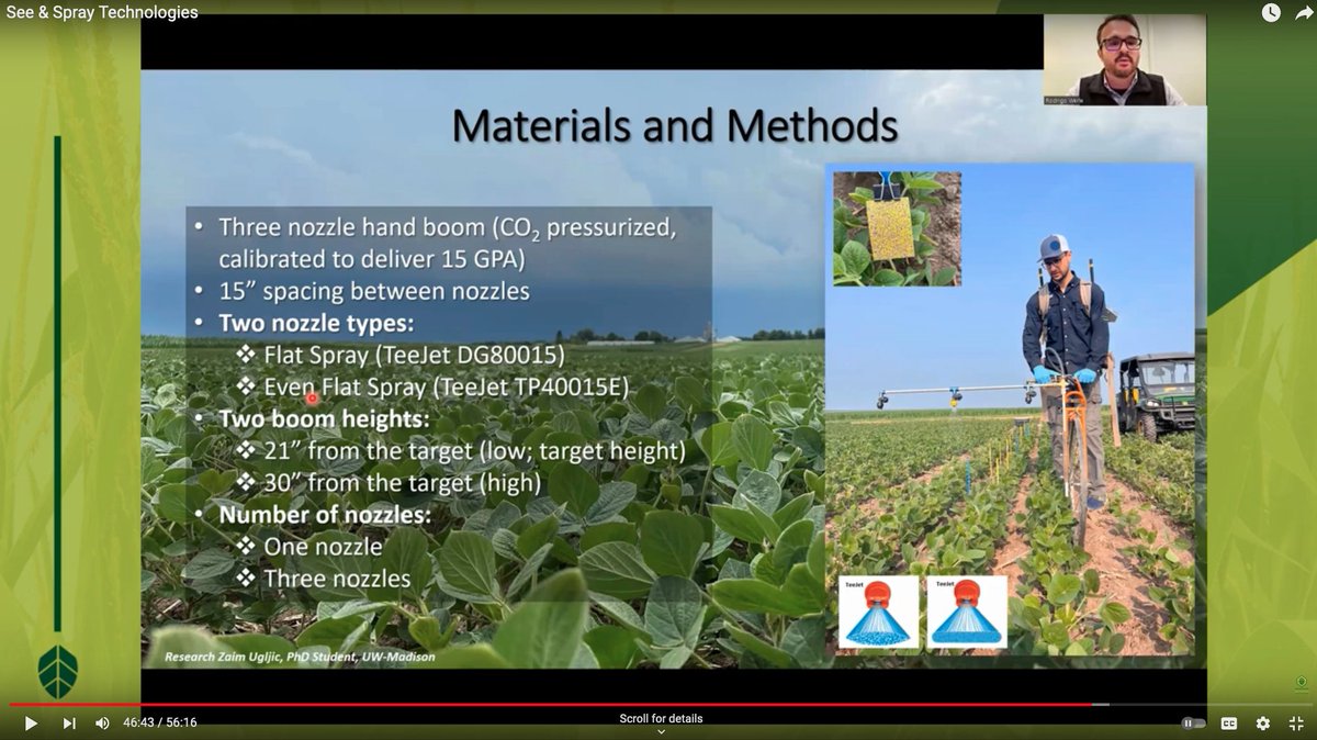 Crop Protection Network (@cropnetwork) on Twitter photo Watch the NEW CPN TV episode on spot spray weed management tech at youtu.be/R3Dgx8fDp0w!
Featuring <a href="/WiscWeeds/">Rodrigo Werle</a> of <a href="/UWMadisonExt/">UW–Madison Division of Extension</a>.
Catch a new episode each week of CPN TV.
<a href="/UWMadScience/">UW–Madison Science</a> <a href="/UWMadison/">UW–Madison</a> <a href="/UWNPM/">UW NPM</a> <a href="/badgerbean/">Shawn Conley</a> <a href="/badgercropdoc/">Damon L. Smith</a> <a href="/GetRidOfWeeds/">GROW.IWM</a> <a href="/WarAgainstWeeds/">WarAgainstWeedsPodcast</a> <a href="/WorldofWeeds/">WSSA</a> Watch the NEW CPN TV episode on spot spray weed management tech at youtu.be/R3Dgx8fDp0w!
Featuring <a href="/WiscWeeds/">Rodrigo Werle</a> of <a href="/UWMadisonExt/">UW–Madison Division of Extension</a>.
Catch a new episode each week of CPN TV.
<a href="/UWMadScience/">UW–Madison Science</a> <a href="/UWMadison/">UW–Madison</a> <a href="/UWNPM/">UW NPM</a> <a href="/badgerbean/">Shawn Conley</a> <a href="/badgercropdoc/">Damon L. Smith</a> <a href="/GetRidOfWeeds/">GROW.IWM</a> <a href="/WarAgainstWeeds/">WarAgainstWeedsPodcast</a> <a href="/WorldofWeeds/">WSSA</a>