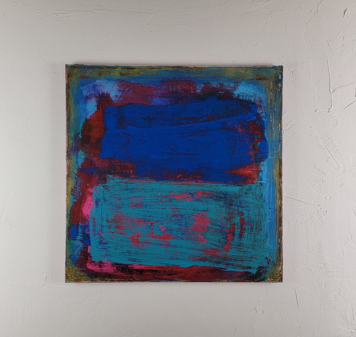 Untitled abstract. Acrylic on canvas. 24x24 

#art
#artwork
#abstractpainting
#abstractexpressionism
#abstractpainting
#contemporaryart
#gerhardrichter 
#rothko