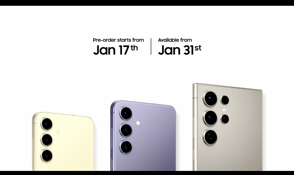 TheTechRhymes's tweet photo. Galaxy series is Available to preorder today #SamsungUnpacked https://t.co/mcjTZKqKuJ