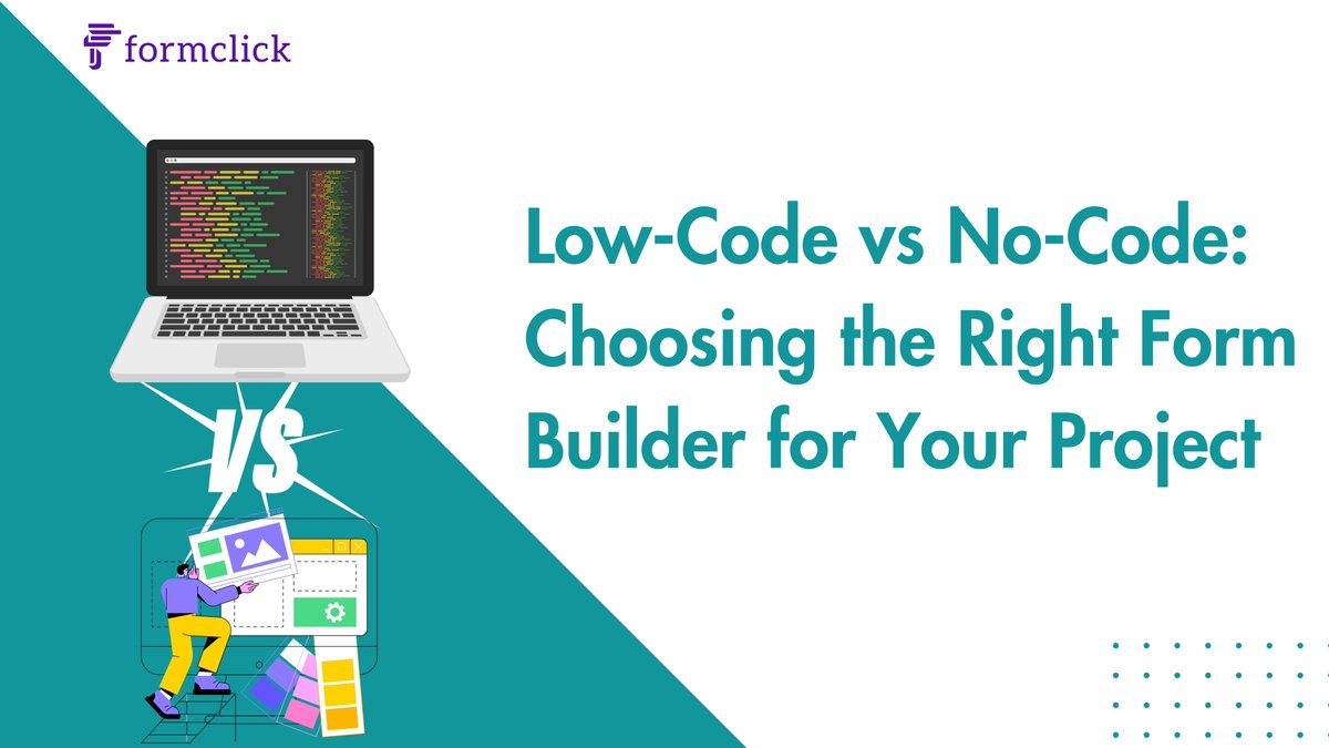 formclickoff's tweet image. The popularity of low-code and no-code development platforms is on the rise within the landscape of technology.
#formclick #formbuilder #automateworkflow #mobileformbuilder #blog #nocodeformbuilder #nocodeappbuilder #neom
Read the entire blog post on blog.formclick.io