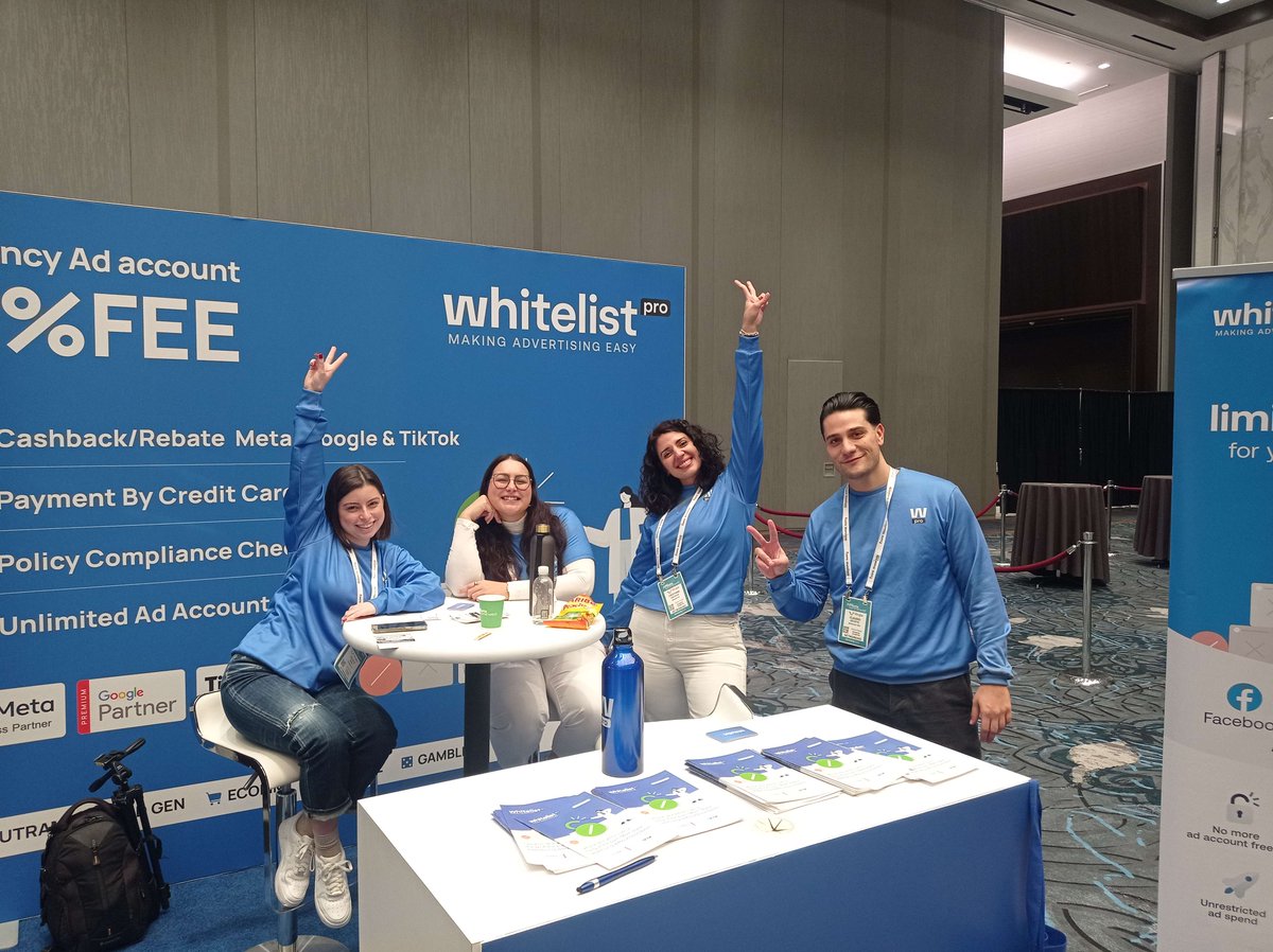 🎉 Dive into the world of seamless AD account management with Whitelist Pro!  We are waiting for you at booth 242!  #WhitelistPro #AffiliateSummitWest #asw2024