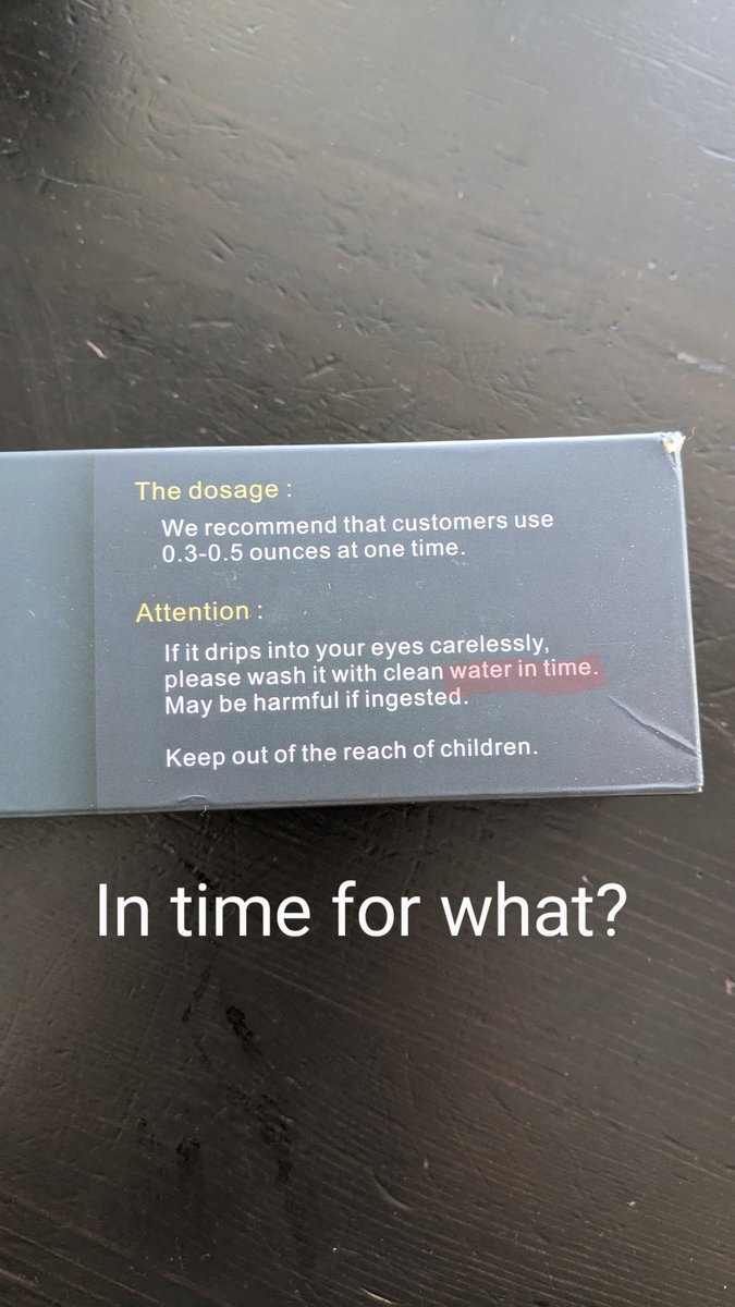 trothwell78's tweet photo. I love the Chinese consumer warnings on Amazon products. #carelessly https://t.co/FDYWsugp6Z