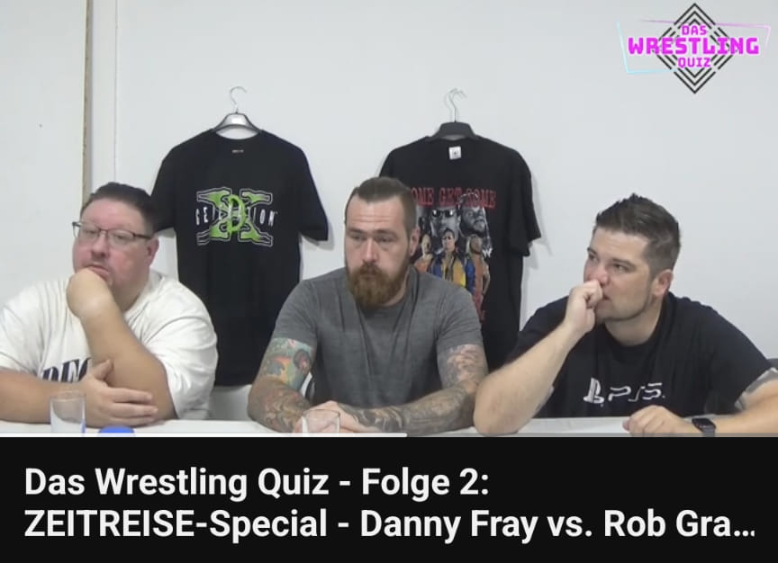 Schon Das Wrestling Quiz Folge 2 gesehen?
<a href="/SternaThorsten/">Thorsten Sterna</a> vs. <a href="/Danny_Fray_PW/">Danny Fray</a> vs. <a href="/RobGraves13/">Rob Graves</a> - Wer weiß das meiste und zieht in die DWQ FINALS ein?!
Die Antwort: DasWrestlingQuiz.de

<a href="/MOONSAULTde/">MOONSAULT.de</a> <a href="/WrestlingKult16/">Wrestlingkult - WK</a>
#eurowrestling #wwedeutschland #wXw #wrestlingquiz #WCW