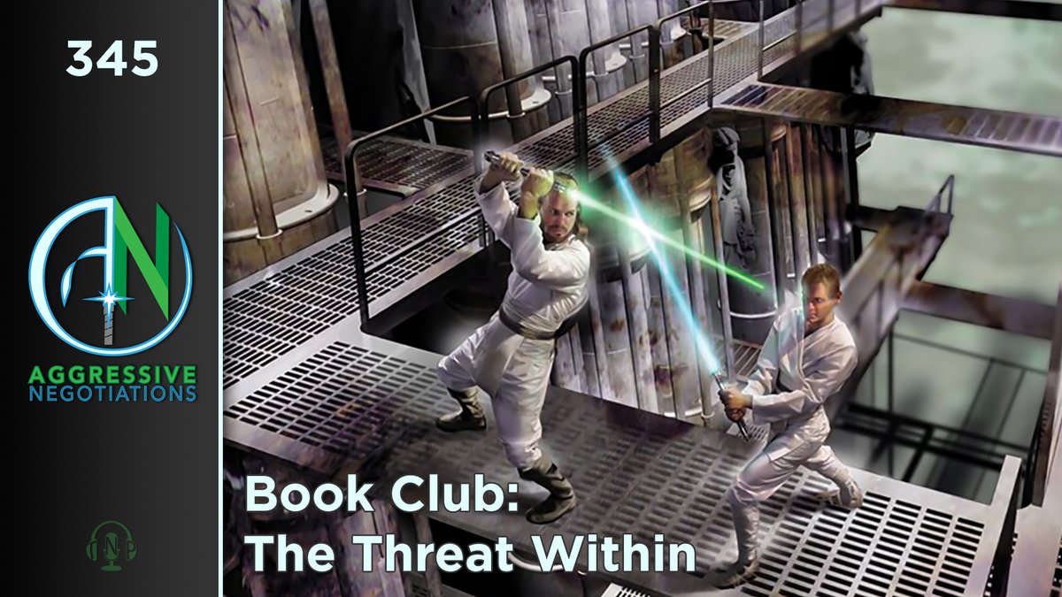 TheJediMasters's tweet photo. New #AggressiveNegotiations!
Issue 344: Book Club: The Threat Within.
The 1st show of 2024 closes the chapter on the #JediApprentice book series with @kesseljunkie and @mattrushing02's review of “The Threat Within” by Jude Watson.
Listen and Share!
https://t.co/nHgUzmVom7 https://t.co/2fjzlqIhf8
