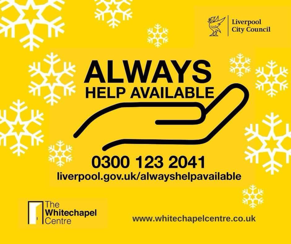 The cold weather is still with us and Liverpool's Severe Weather Emergency Protocol (SWEP) remains in operation &amp; emergency accommodation is available.

If you see anyone sleeping rough please call our outreach team anytime on 0300 123 2041. (low-cost call 24/7) #Liverpool #SWEP