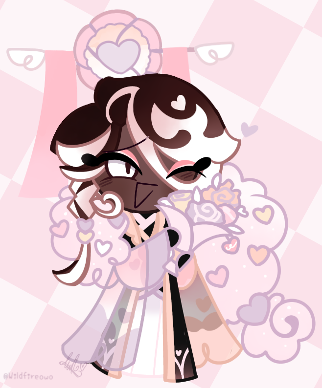 WildfireOwO's tweet photo. Just finish redrawing my affo costume from last year 

#affogatocookie 
#cookierun https://t.co/C2QHdYpFAJ