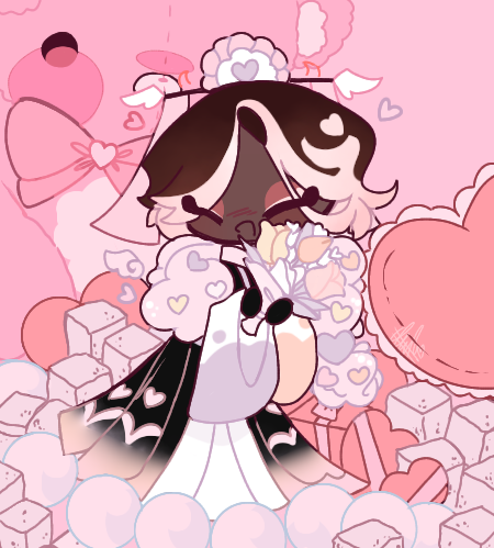 WildfireOwO's tweet photo. Just finish redrawing my affo costume from last year 

#affogatocookie 
#cookierun https://t.co/C2QHdYpFAJ