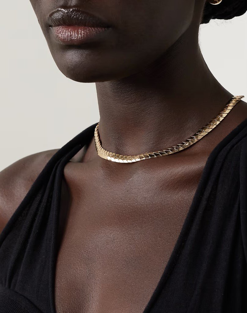Radiant Simplicity: Laura Lombardi's Piatta Gold-Plated Necklace 
#LauraLombardi #PiattaNecklace #SustainableStyle #RadiantSimplicity #icedout #women #jewerlyusa #jewellery #jewelrydesigner #jewels #womens #jewelrywomen #jewelrywomenlove #womenjewelry