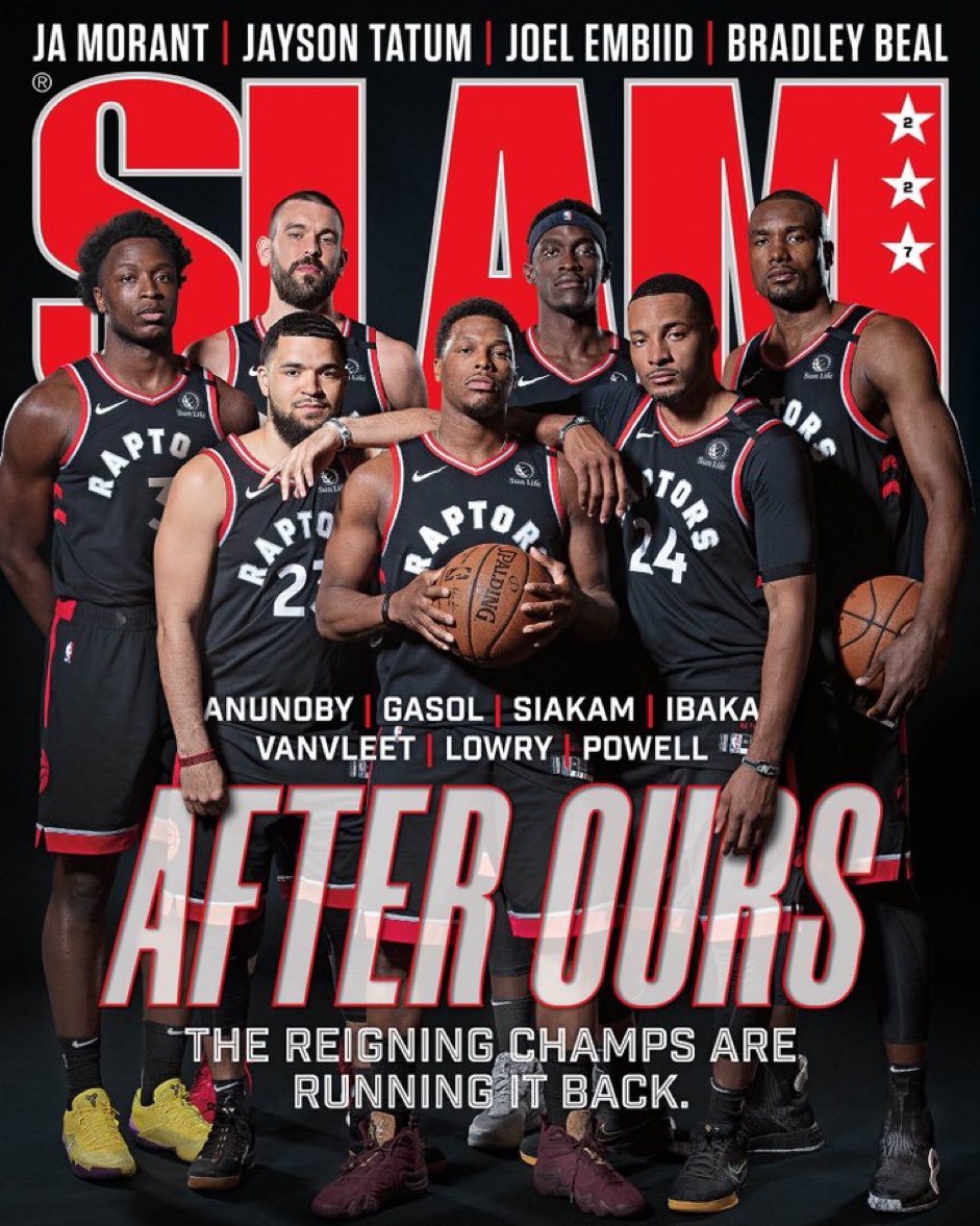 TrashTalk_fr's tweet photo. C’est officiellement terminé : tous les membres majeurs de l’équipe championne à Toronto en 2019 ne sont plus chez les Raptors 🥺💔 (Kawhi en + sur la photo) https://t.co/NNDI4uBsfG