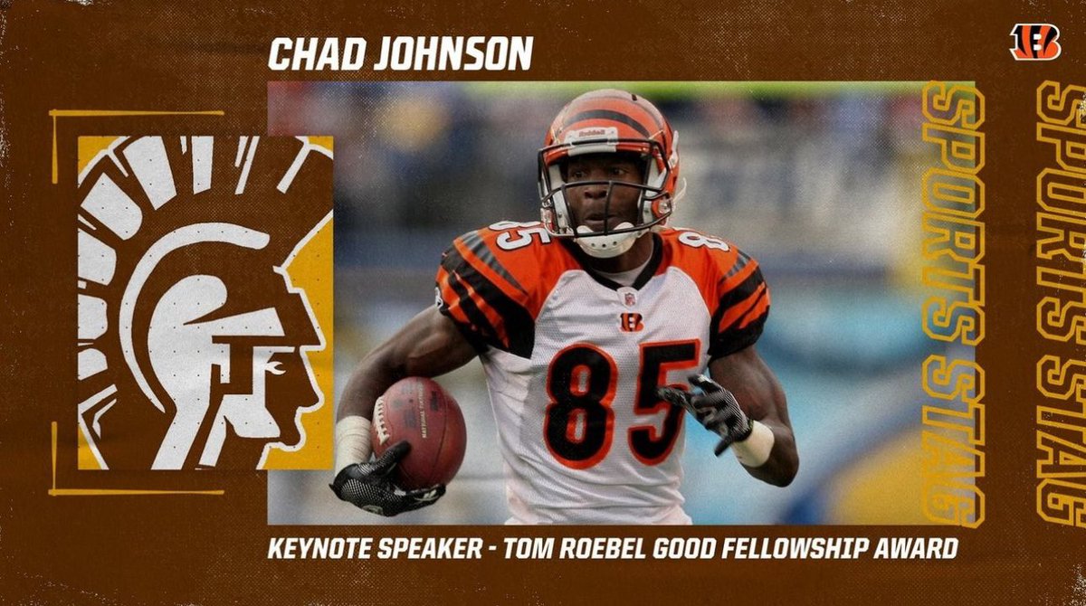 ochocinco's tweet photo. I’m the keynote speaker tomorrow evening at Roger Bacon High School in Cincinnati, the only issue is I’m shy in front of large crowds 🙁 https://t.co/6lZr8Kre93