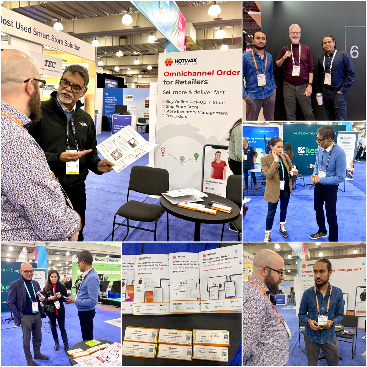 Wrapping up an incredible time at #NRF2024 in NY! 🎉

Featured our omnichannel solutions, empowering enterprise retailers. Engaged in exciting discussions with <a href="/Shopify/">Shopify</a> &amp; many tech partners for exciting collaborations. Thanks to everyone who visited!🙏

Great event <a href="/NRFBigShow/">NRF Big Show</a>!👏