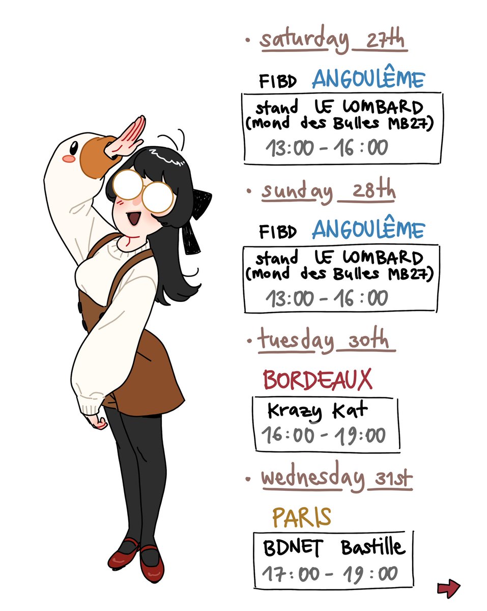 Here's all the informations you need to know to meet me and @IreneLastHope on our France/Belgium tour and get your copy of Rebis signed and sketched! See you there~ 🇫🇷🇧🇪