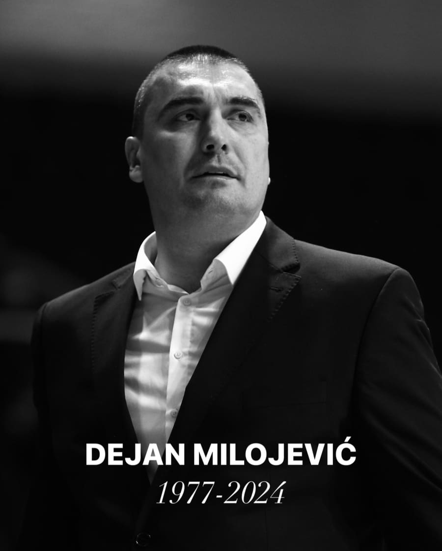 MozzartBet's tweet photo. Stalo je srce ljudske, sportske, košarkaške gromade. Preminuo je Dejan Milojević.

Nekadašnji srpski košarkaški reprezentativac je doživeo težak srčani udar u Solt Lejk Sitiju i nije uspeo da se izbori. Dejan Milojević je preminuo u 46. godini.

Legendo, počivaj u miru! https://t.co/02cXhPrvQN