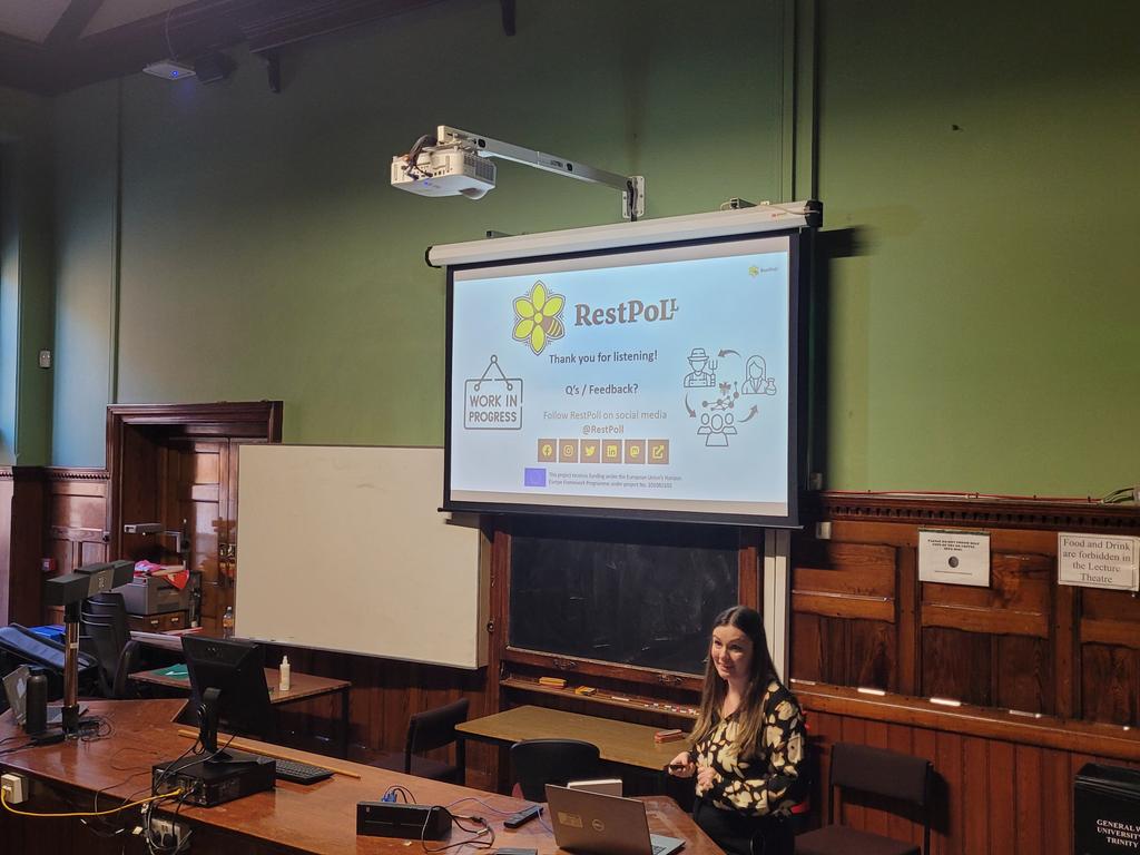 A great day learning all out about past, current, and future pollinator research at the Irish Pollinator Research Network (IPRN) meeting
<a href="/JaneCStout/">Jane Stout</a> <a href="/DaraStanley/">Dara Stanley</a> <a href="/drmilky1/">Simon Hodge</a> <a href="/JimCarolanMU/">Jim Carolan</a> <a href="/SLarragy/">Sarah Larragy</a> <a href="/leary_colm/">Colm O'Leary</a> @BlanaidWhiteDCU  <a href="/PollinatorPlan/">All-Ireland Pollinator Plan</a> <a href="/RestPoll/">RestPoll</a>