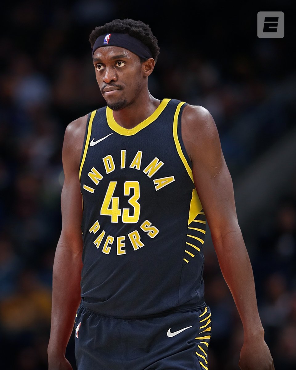 espn's tweet photo. Breaking: The Pacers are finalizing a trade to acquire All-Star Pascal Siakam in a deal that will send Bruce Brown, Jordan Nwora and three first-round picks to the Raptors, sources told @wojespn.

New Orleans will be a third team in deal, sending Kira Lewis to the Raptors. https://t.co/2VZLcK7DTQ