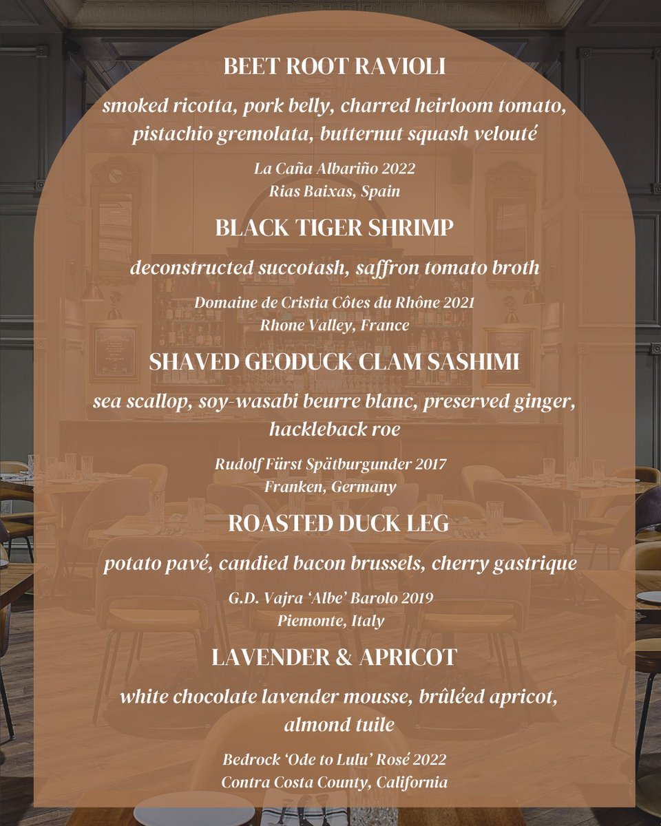 The Chase Park Plaza (@chaseparkplaza) on Twitter photo A few seats remain for the Chef's Table dinner <a href="/ThePrestonSTL/">The Preston</a> next Thursday, Jan. 25th!
This is a culinary experience you don't want to miss!
Our culinary team has made a few updates to the menu. 😋🍷
Reservations are available via OpenTable or by calling 314.633.3036. A few seats remain for the Chef's Table dinner <a href="/ThePrestonSTL/">The Preston</a> next Thursday, Jan. 25th!
This is a culinary experience you don't want to miss!
Our culinary team has made a few updates to the menu. 😋🍷
Reservations are available via OpenTable or by calling 314.633.3036.