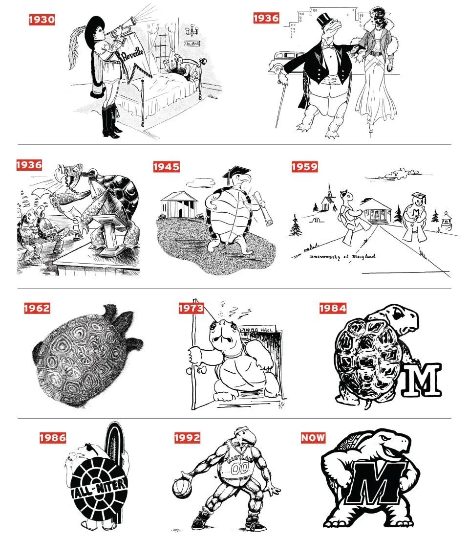 TerpsinDC's tweet photo. How well do you know Testudo? Find out in the new issue of #Terp magazine ft. our mascot’s origin story, what it takes to don the cuddly suit, and some of its oddest iterations. @Testudo_UMD #dcterps
https://t.co/Gb6bp7fvws https://t.co/qNMCC9UnhY