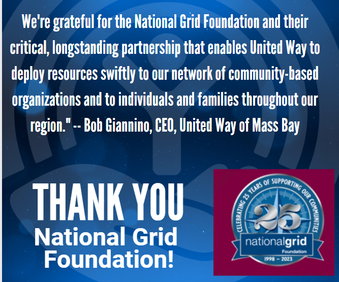 Income disruption &amp; financial emergencies can happen to anyone, impacting the ability of families to pay for their housing, childcare, food &amp; utilities.  Thank you <a href="/nationalgridus/">National Grid US</a> Foundation for being there to provide help when it's needed most.  bit.ly/47JPVNw