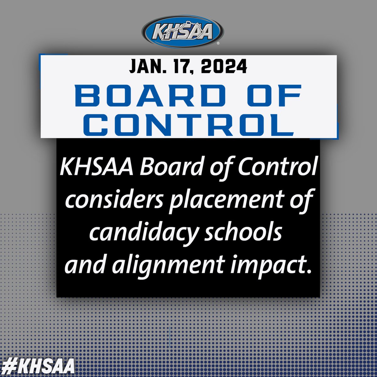 That staff prepare an action approval item for the February meeting to address these two situations, and bring back a proposed process for the Board to complete a comprehensive realignment in basketball and alignment-related sports during the 2024-25 school year for
