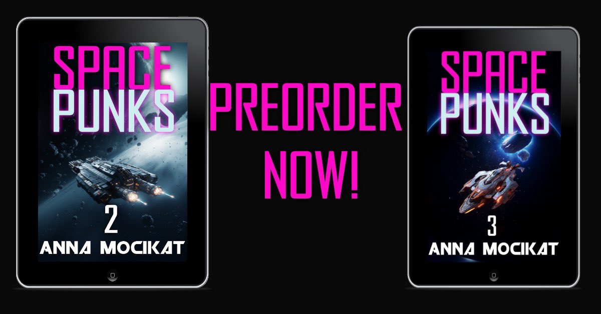 Only one week until the release of Space Punks 2- Nightingale’s Song! Preorder now and start reading on January 24th. Robots, cyborgs, mechs and epic spaceship battles—Space Punks is an exciting blend space opera and cyberpunk! 🚀🦾 Link is in the comments.