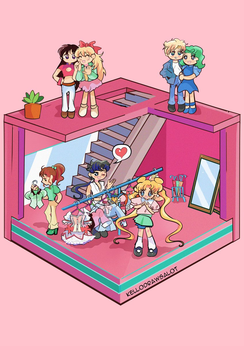 #sailormoon 
My piece for the <a href="/CelestialSMZine/">🌙Celestial Night Zine || Zine Released!🌙</a> !

Check out everyone's work !
Link: celestialnightzine.itch.io