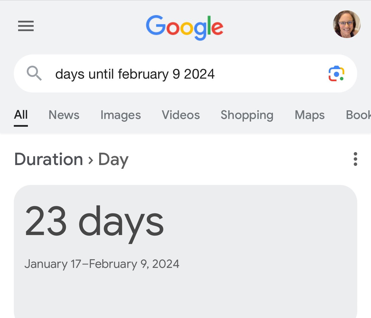 how many days before jan 5 2025