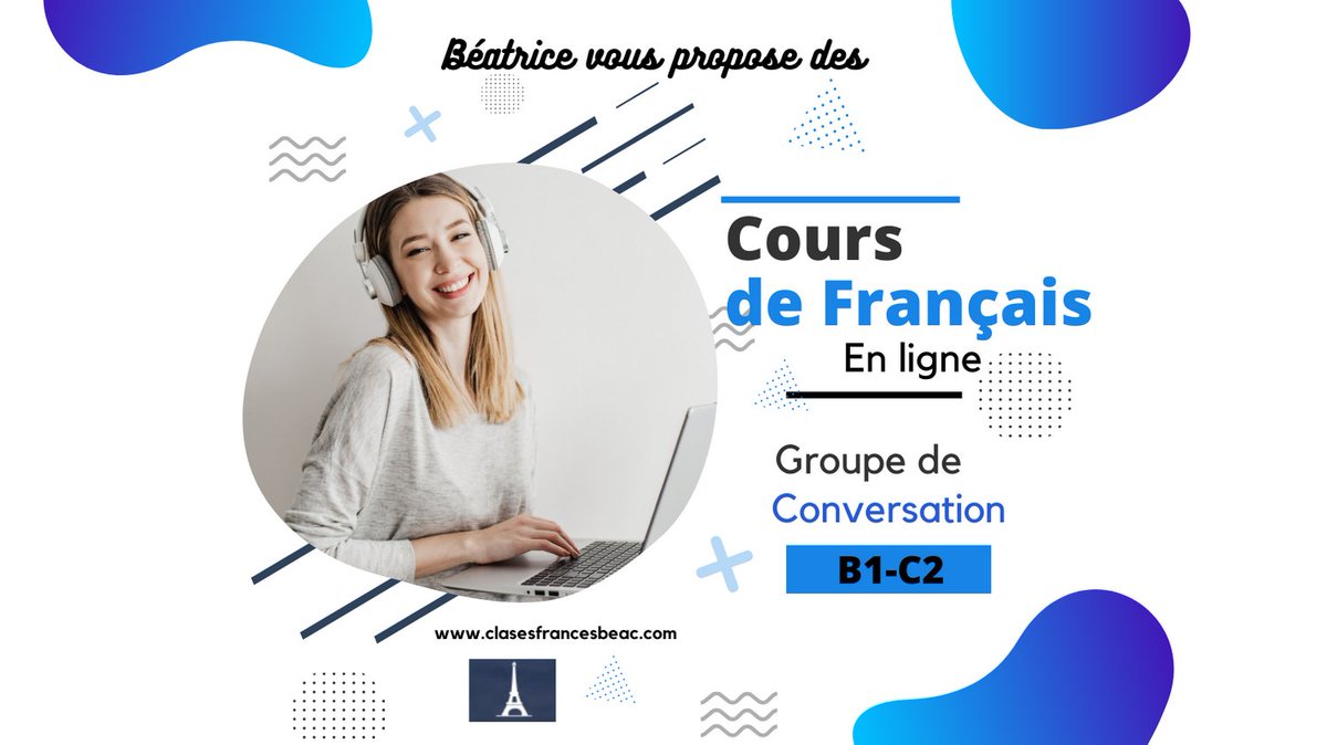 💥 Découvrez nos cours en ligne, du niveau A2 au C2, pour perfectionner votre français. 

 #conversationfrançaise #conversacionfrancesa #cursofrances #parlefrançais #coursdeconversation #parlerfrançais #CoursDeFrançais #ApprentissageEnLigne
#cursodefrancesonline #clasesfrancés