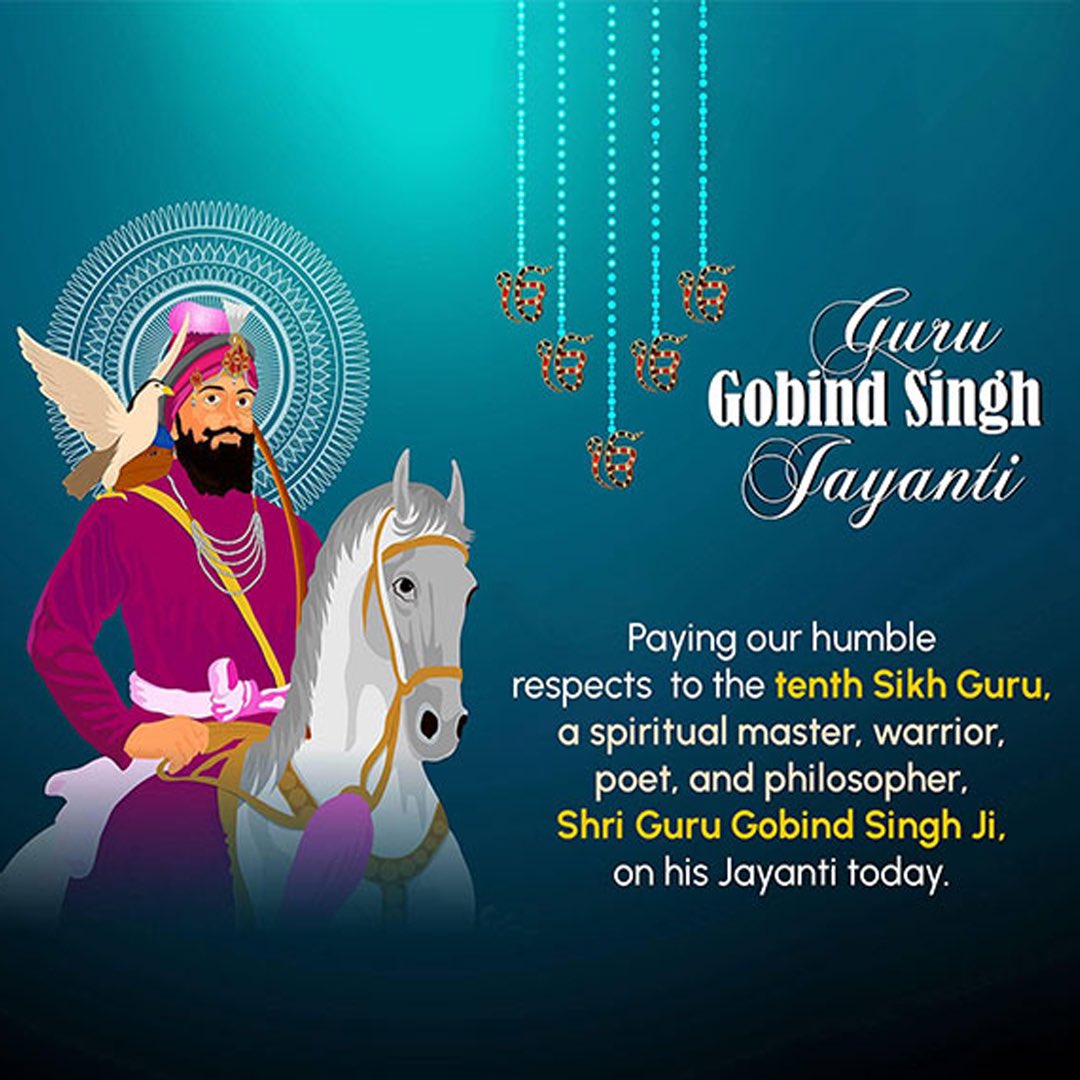 #GuruGobindSinghJayanti
Satnam waheguru ji 🙏🙏🙏🙏