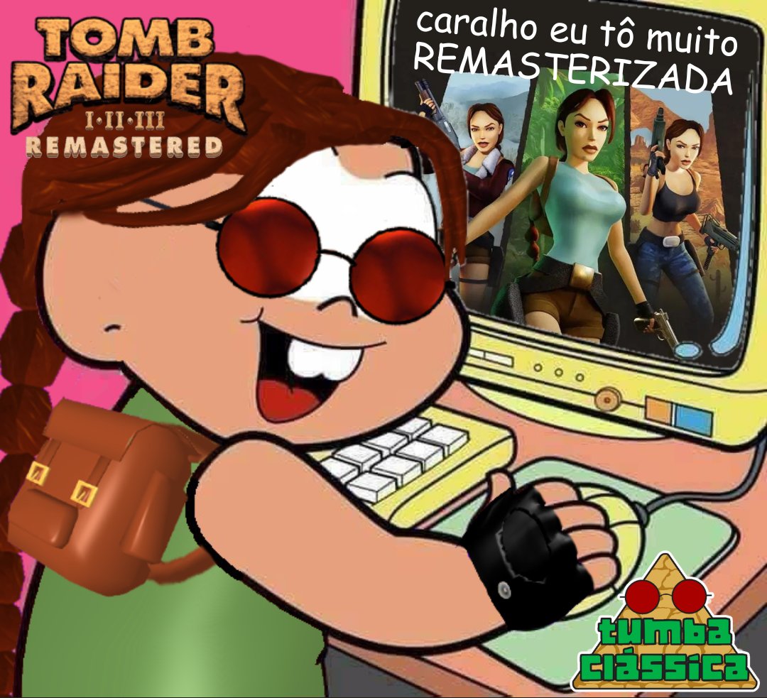 tumbaclassica's tweet photo. Contando os segundos pra jogar essa belezura de remaster 😌✨

#LaraCroft #TombRaider #TombRaiderRemastered https://t.co/i870LX6BQh