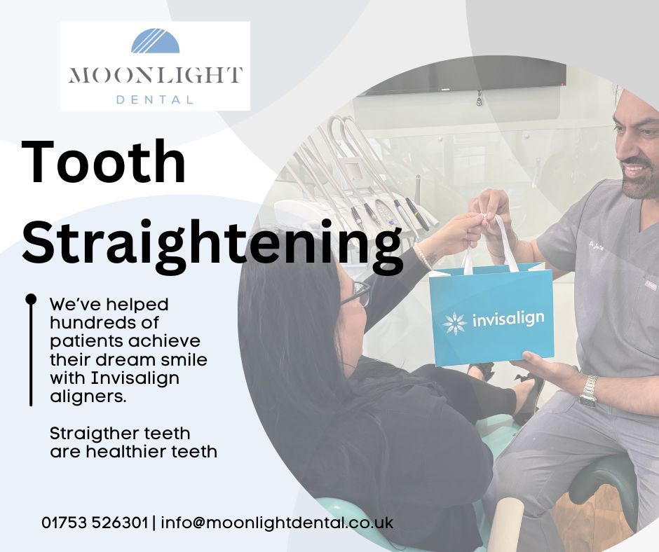 MoonlightDent's tweet photo. Do you wish you had straighter teeth? We can help! Call now 01753 526301 https://t.co/wvBAWwvCqu