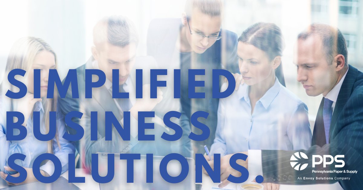 Allow Pennsylvania Paper to help simplify your business. Contact us for all of your paper, janitorial, sanitation, cleaning, and facility maintenance supplies needs. hubs.ly/Q02f1BQK0.