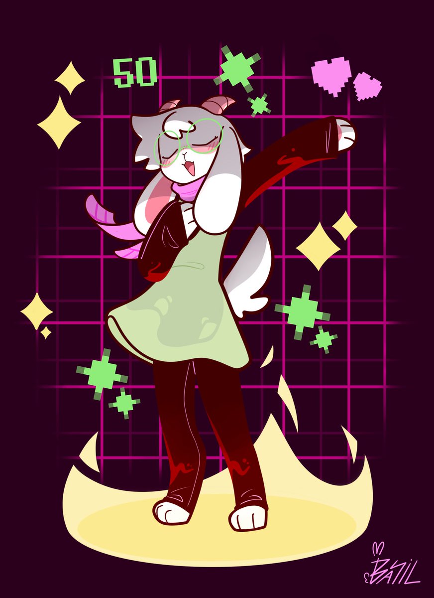 Drawz_Art's tweet photo. Ralsei Healing Prayer! https://t.co/Ra8P4ecwMr