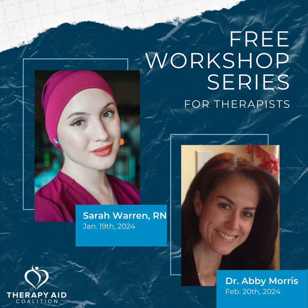 Upcoming FREE webinars for therapists! Friday, January 19th: @shesinscrubs on navigating moral injury within healthcare. February 20th: Dr. Abby Morris of IAFF: Understanding unique issues around firefighter and paramedic mental health. Link in insta bio to register!