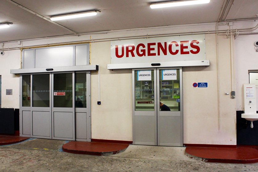 🚨￼ Les #urgences sont réservées aux cas les plus graves, si j’ai besoin de soins ⬇️