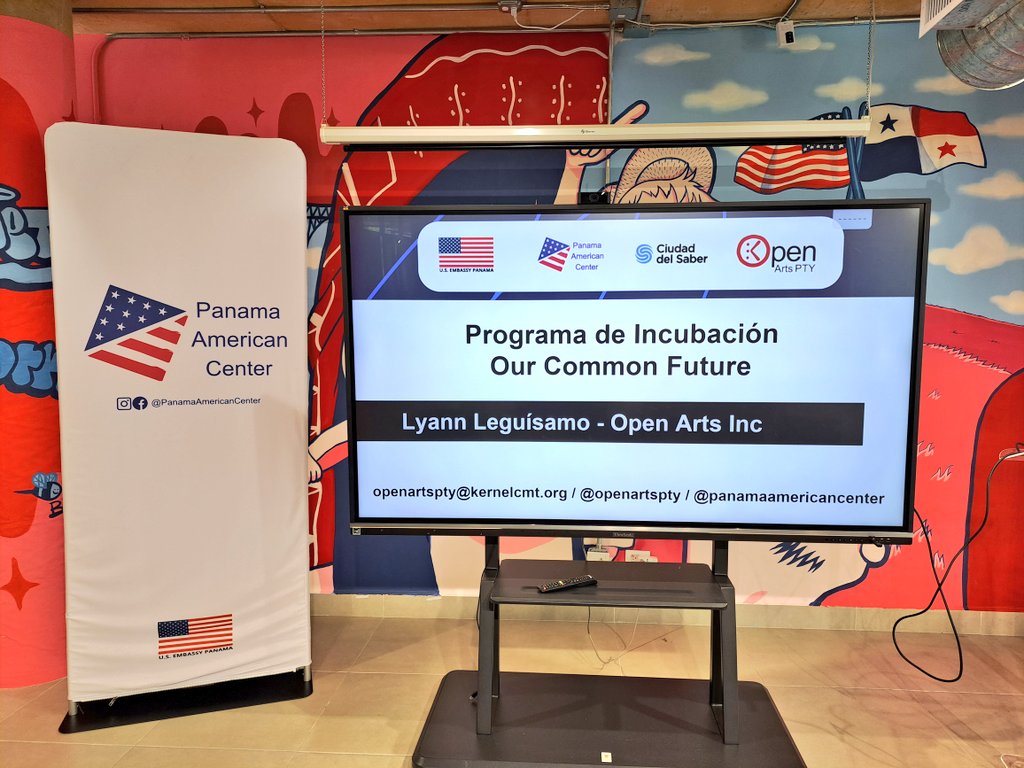 OpenArtspty's tweet image. Mira la rueda de prensa del lanzamiento de nuestro programa de #Incubacion de empresas de #innovacion #Social con apoyo del #PanamericanCenter #Emprendenova  y @USEmbPAN #OurCommonFuture 

instagram.com/reel/C2Nn6vFvQ…