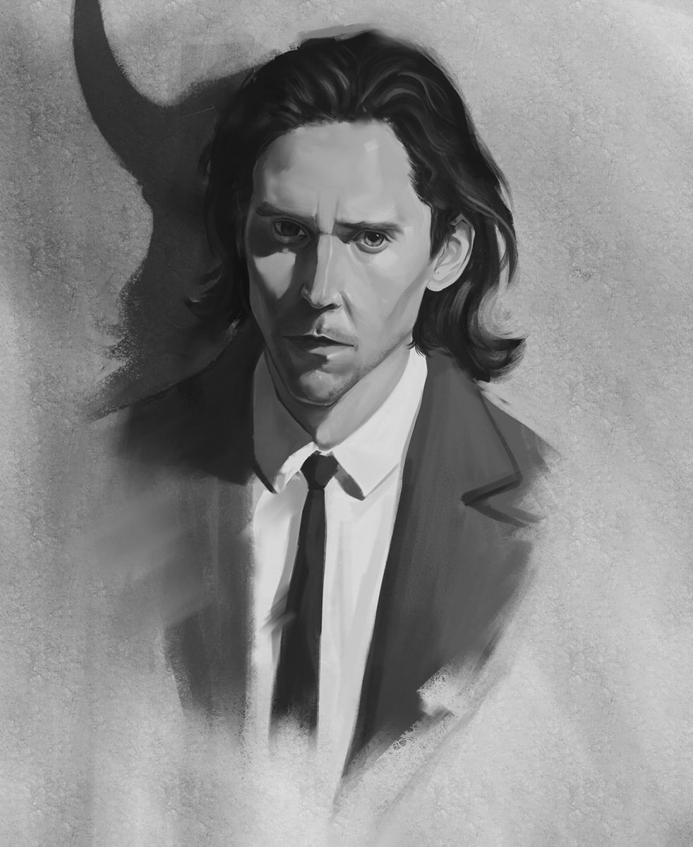 AjaySaikia17's tweet photo. Glorious purpose.
.
.
.
.
.
.
#portrait #TomHiddleston #loki #marvel #lokiS2 #godofmischief #godoftime #art #blackandwhite #digital https://t.co/0rmHqfHbra