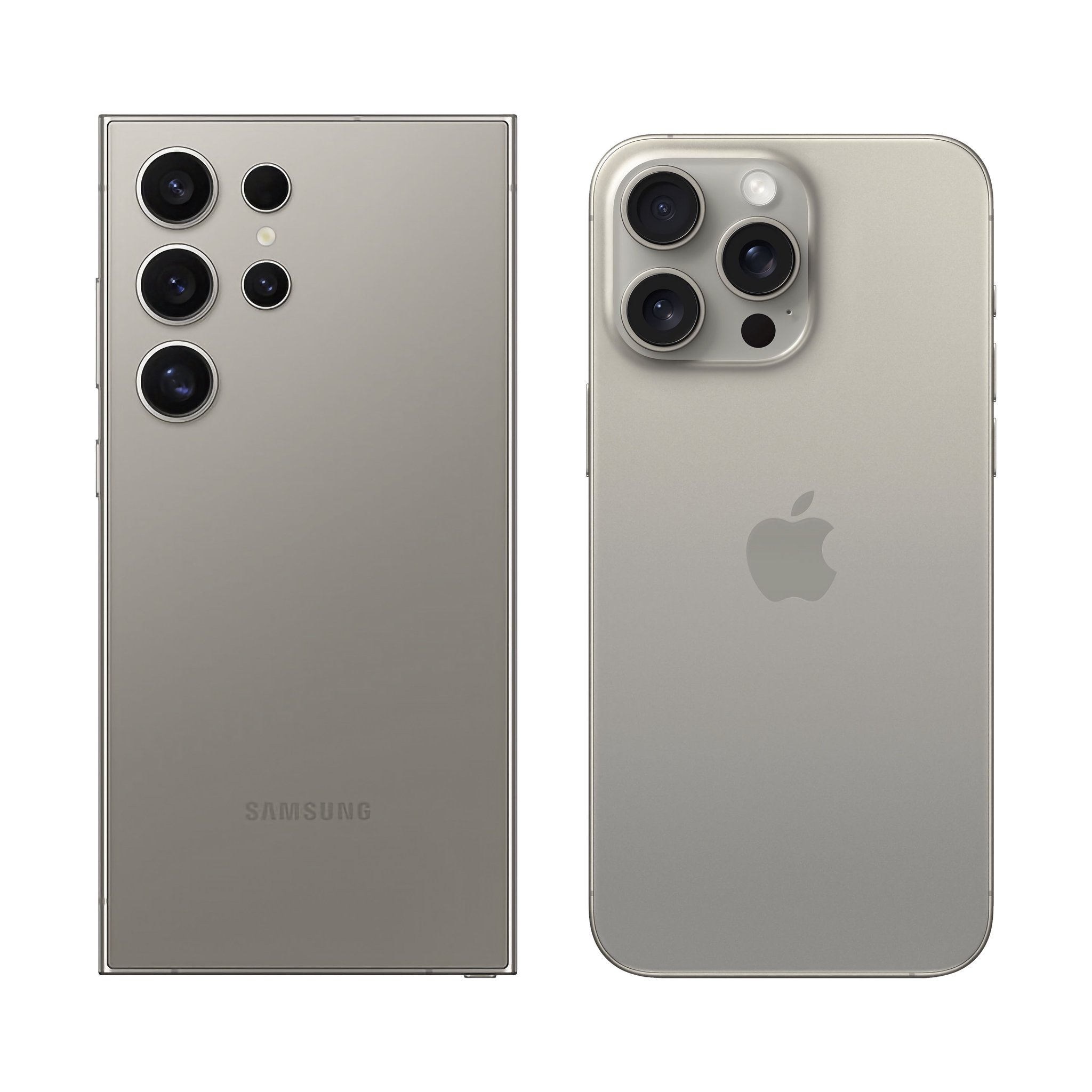 Samsung S24 Ultra Natural Titanium Samsung's Galaxy S24 Ultra Now