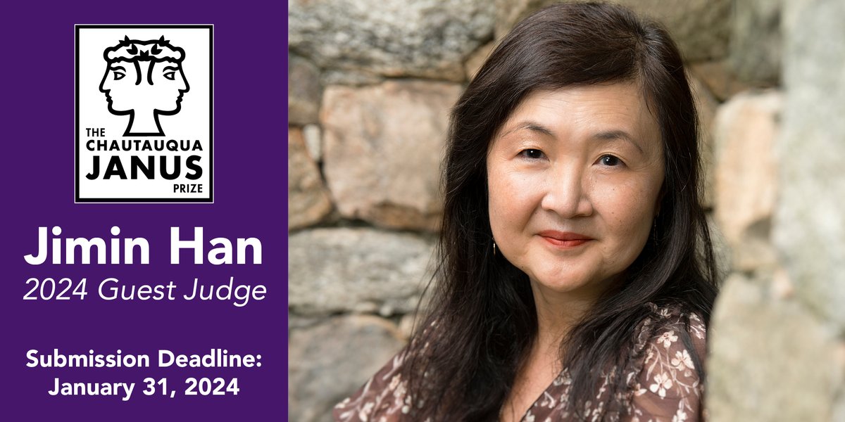 CHQLiteraryArts's tweet image. Our 2024 #ChautauquaJanusPrize submission deadline is just two weeks away! Submissions will be accepted through Jan. 31, 2024. For more information, visit: janus.chq.org
