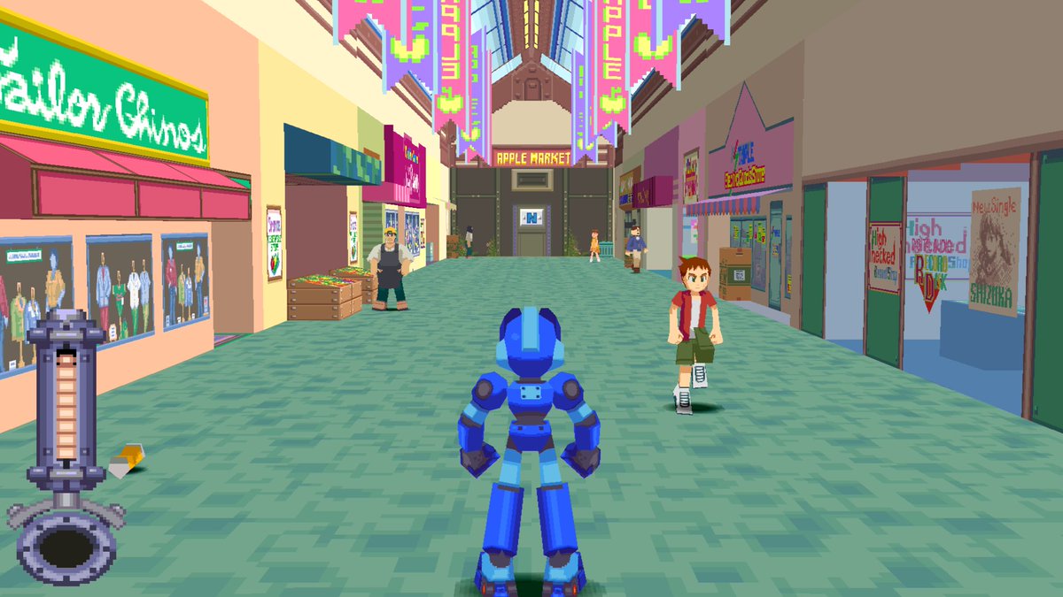VinciusMedeiro6's tweet photo. I'll never stop to appreciate how well the MegaMan Legends games have aged https://t.co/PYlLlspy6R