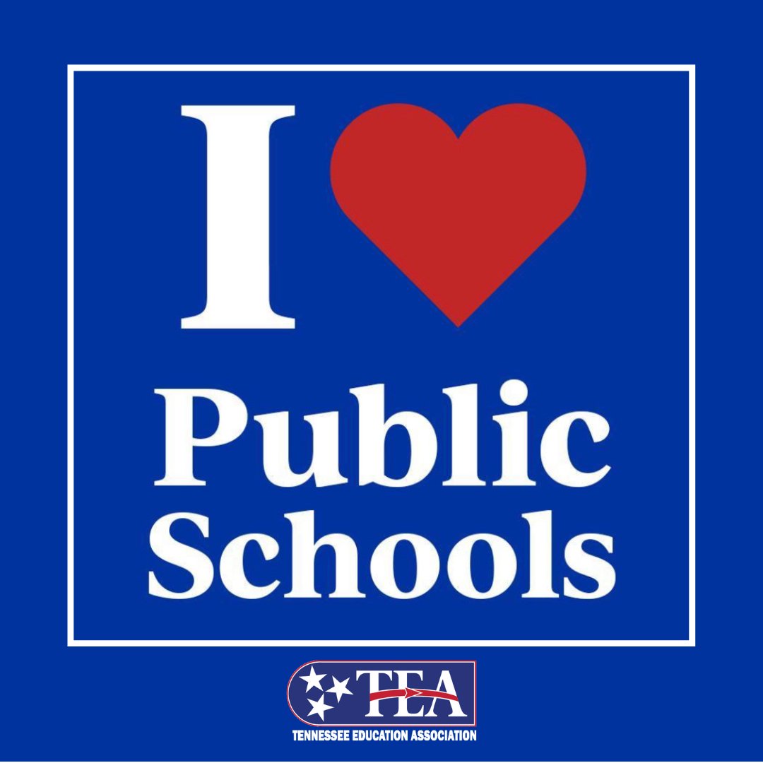 Please join us in celebrating 'I ❤️ Public Schools Day!' Like this post if you attended a public school, share if your family attends public schools, and comment to shoutout the public school where you work! 🏫 #LovePublicSchools #Tennessee #GreatPublicSchools